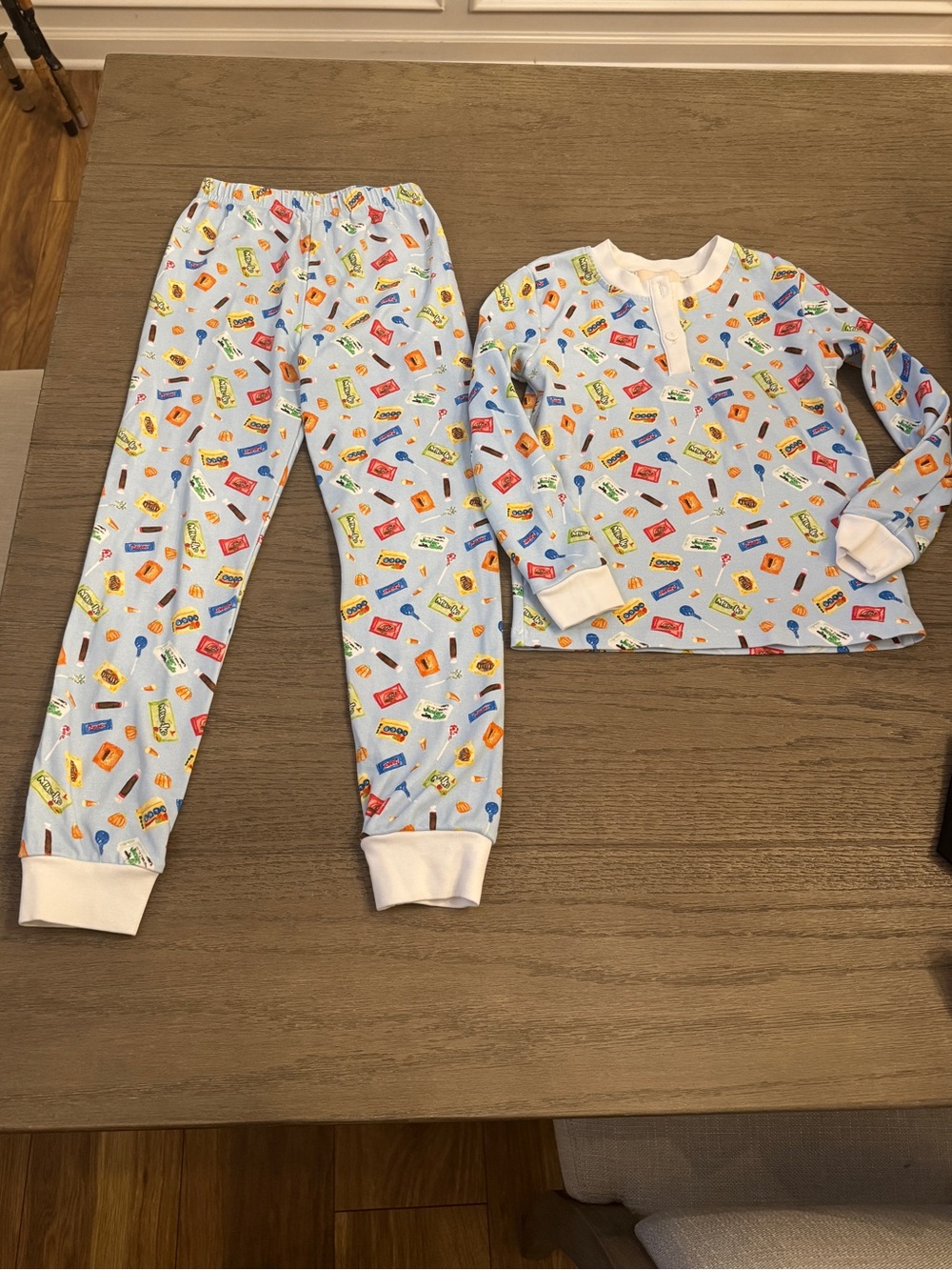Smockingbird candy favorites pajama set
